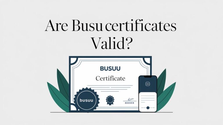 Are Busuu Certificates Valid? A Comprehensive Guide