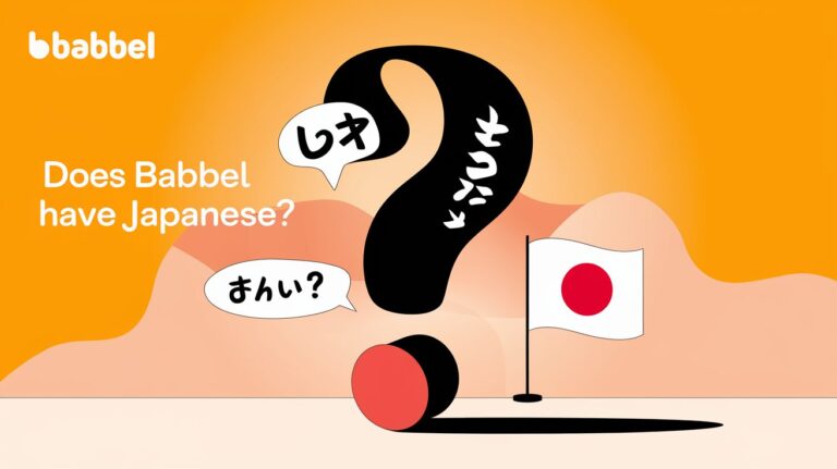 Does Babbel Have Japanese? Exploring Language Learning Options