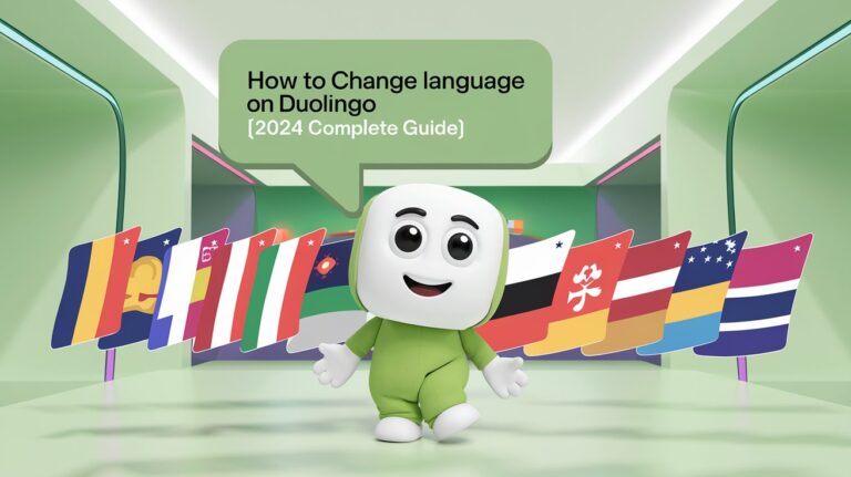 How to Change Language on Duolingo [2024 Complete Guide]