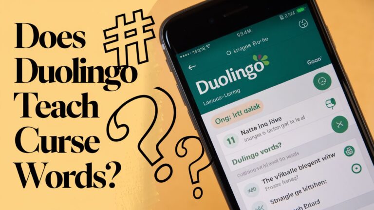 Does Duolingo Teach Curse Words? A Complete Language Guide