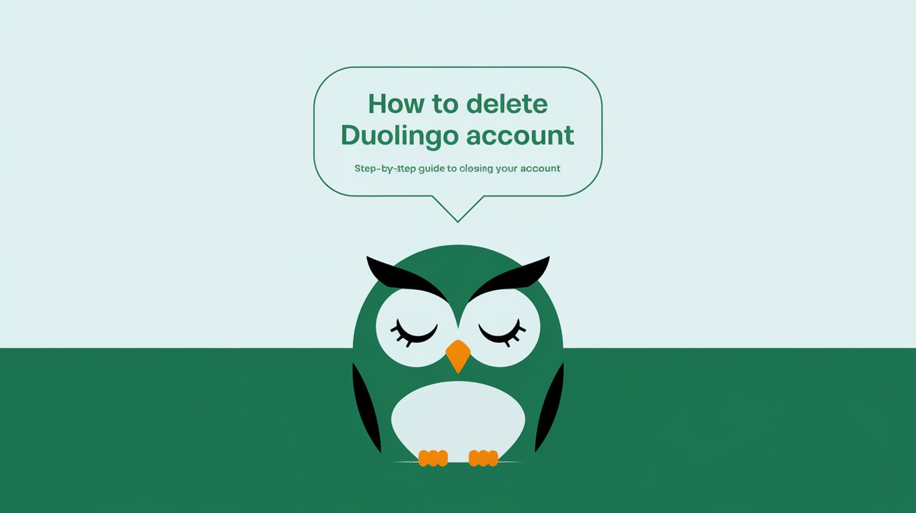 how to delete duolingo account