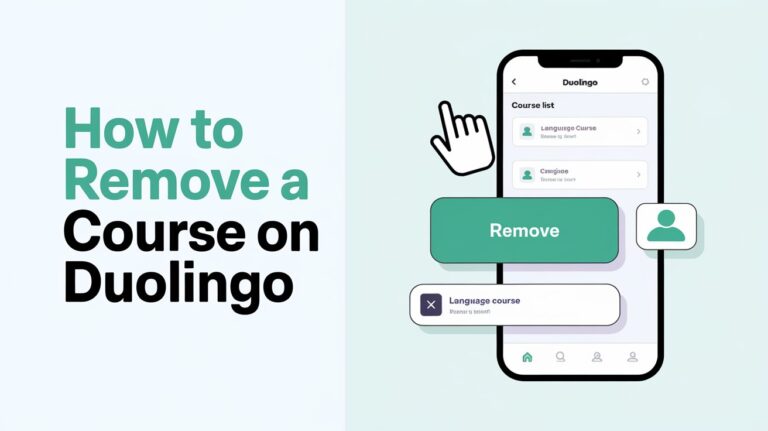 How To Remove A Course On Duolingo: Step-by-Step Instructions