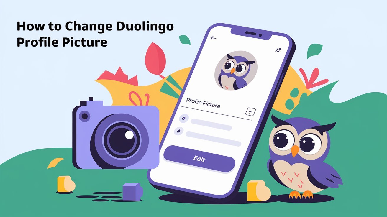 how to change duolingo profile picture