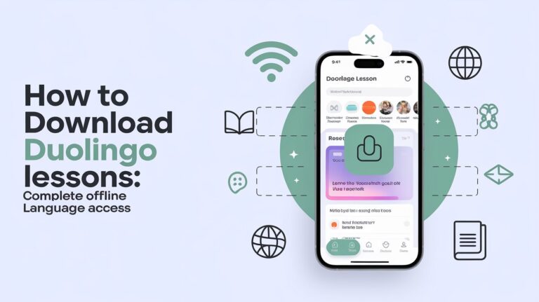 How to Download Duolingo Lessons:  Complete Offline Language Access