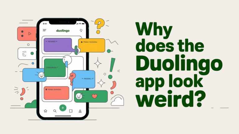 Why Does The Duolingo App Look Weird? Understanding the New Interface