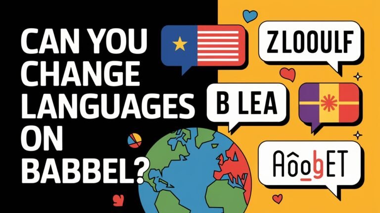 Can You Change Languages On Babbel? Simple Steps Explained