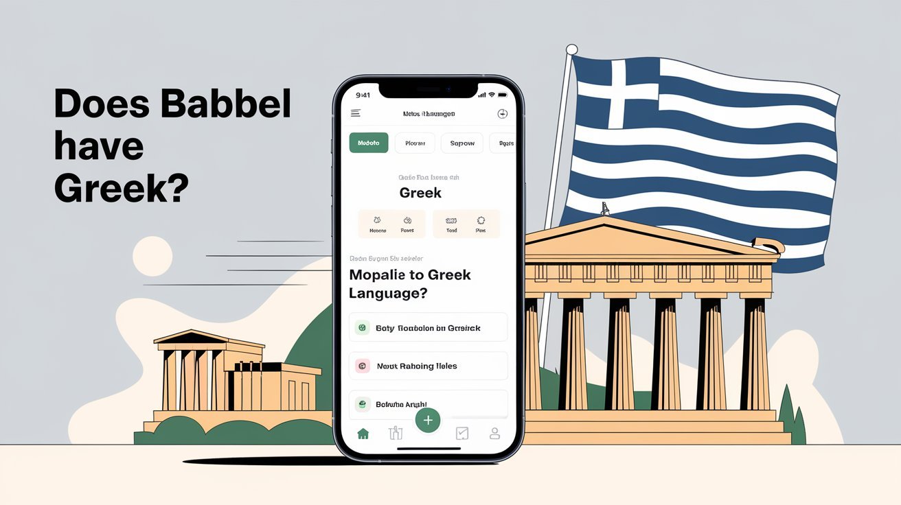 Does Babbel Have Greek?Language Options and Availability 1 does babbel have greek 4