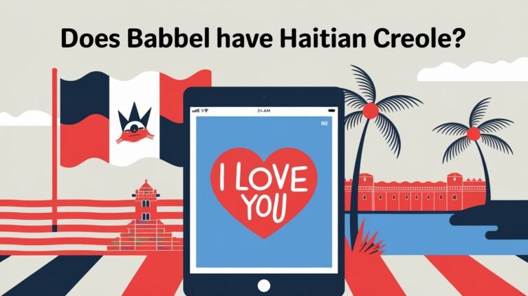 Does Babbel Have Haitian Creole as a Language Option?