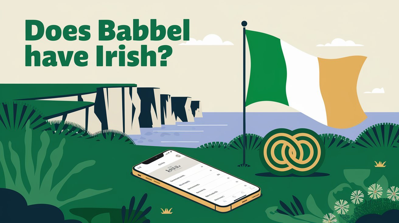does babbel have irish