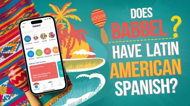 Does Babbel Have Latin American Spanish? Full Overview In 2025