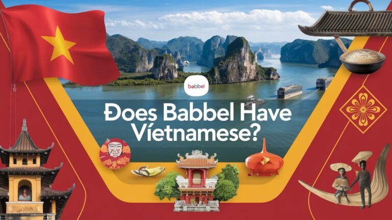 Does Babbel Have Vietnamese? Complete Details Here