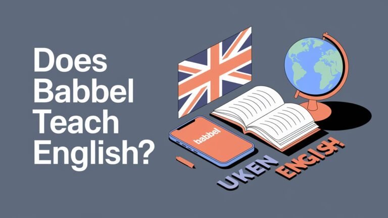 Does Babbel Teach English?Course Availability and Details