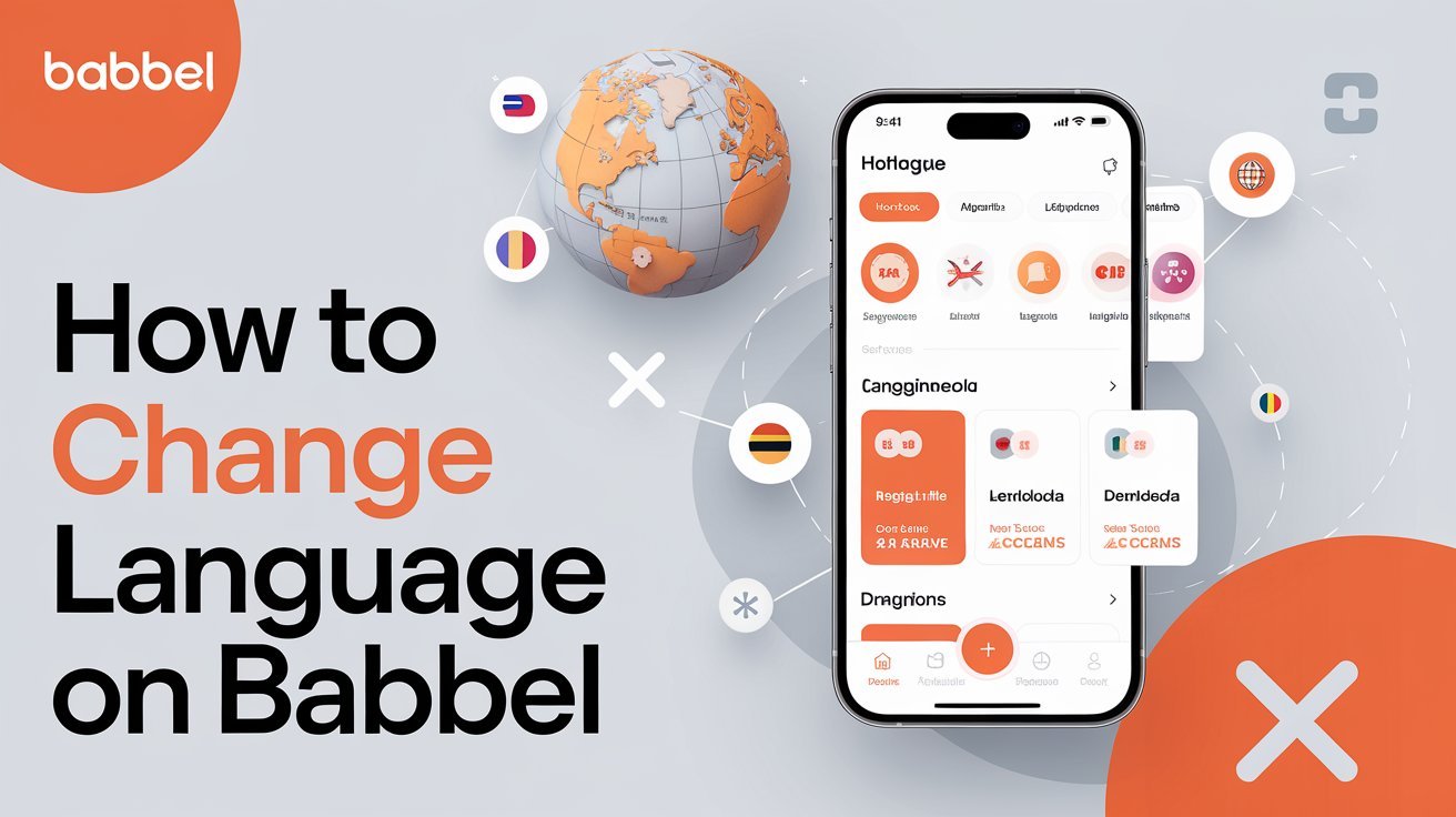 how to change language on babbel
